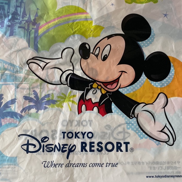 3/$10 Tokyo Disney Resort small shopping bag - Picture 4 of 6